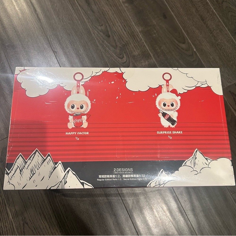 Pop Mart Labubu Coca-Cola The Monsters Vinyl Face Blind Box not opened Brand New - Picture 3 of 16